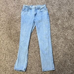 Levi's Light Blue Denim Jeans with Brown Patch